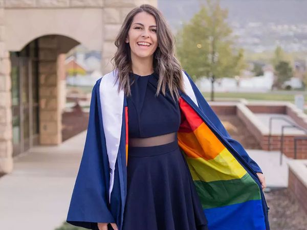 Bi BYU Student who Flashed Pride Flag at Graduation 'Not Ashamed,' Prepared for Consequences 