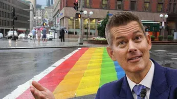 DOT Sec Sean Duffy Bans Rainbow Crosswalks as Safety Hazard