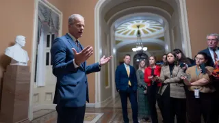 Senate Approves Bill to End the Shutdown, Sending It to the House