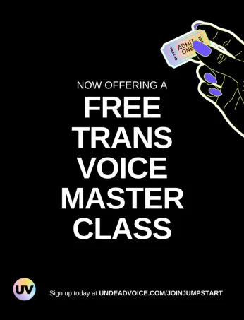 Undead Voice prepares to launch Jumpstart program for Trans and gender-diverse people