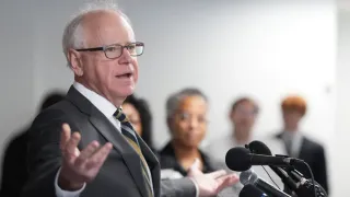 Gov. Tim Walz Says He Doesn't Know What Future Holds for Him After Abandoning Reelection Bid